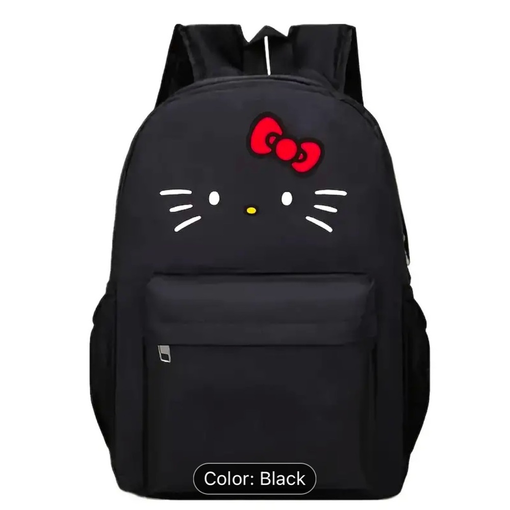 🆕 Hello Kitty - Oxford Cloth Backpack - Large Capacity - Laptop Compartment